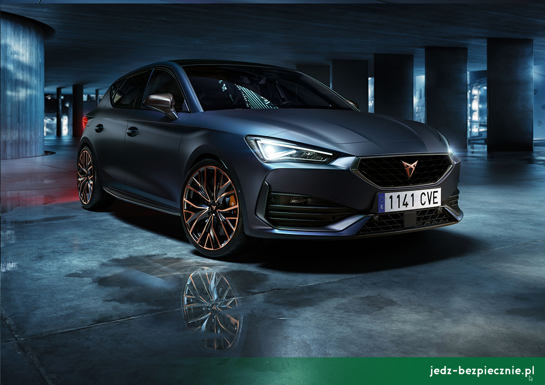 Premiera tygodnia - Cupra Leon VZ Cup - widok z przodu hatchback